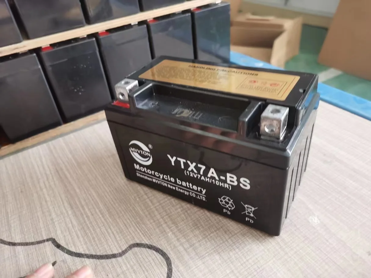High Quality Lithium Ion  YTX7A-BS Battery 12v 7ah/10HR Lifepo4 Battery for Motorcycle Solar Controller Toy Car