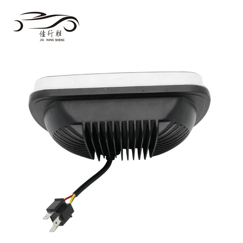 7inch square led head lamp 4x6 led light Manufacturer 45w led head driving light for lada niva jeeps jl hummer