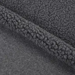 RL Wholesale Anti Pill Super Soft Cheap Wool Polar Sherpa Boucle Fleece Fabric For Winter Coat