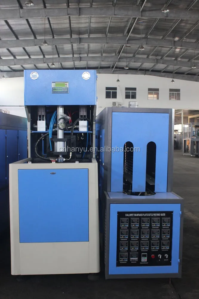 semi-auto 5 gallon barrel bottle blow molding machine/20L pet machine blowing