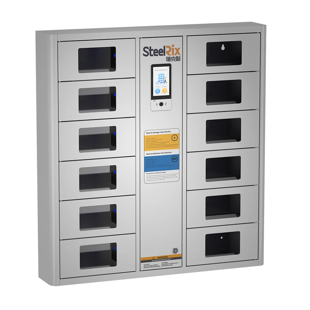 Smart Mobile Phone Fingerprint Charging Locker for School/Gym/Beach/Office/Building
