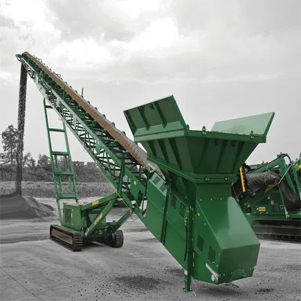 Telestack Mobile Stacker Reclaimer Tracked radical Stacker