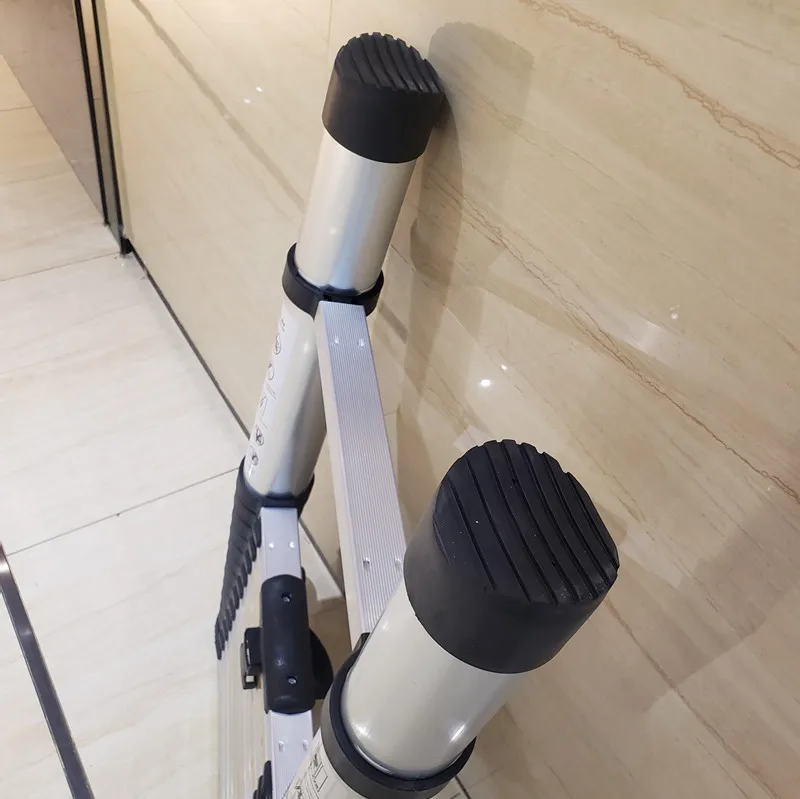 Telescopic aluminum straight folding multi purpose family use ladder foldable modern stairs