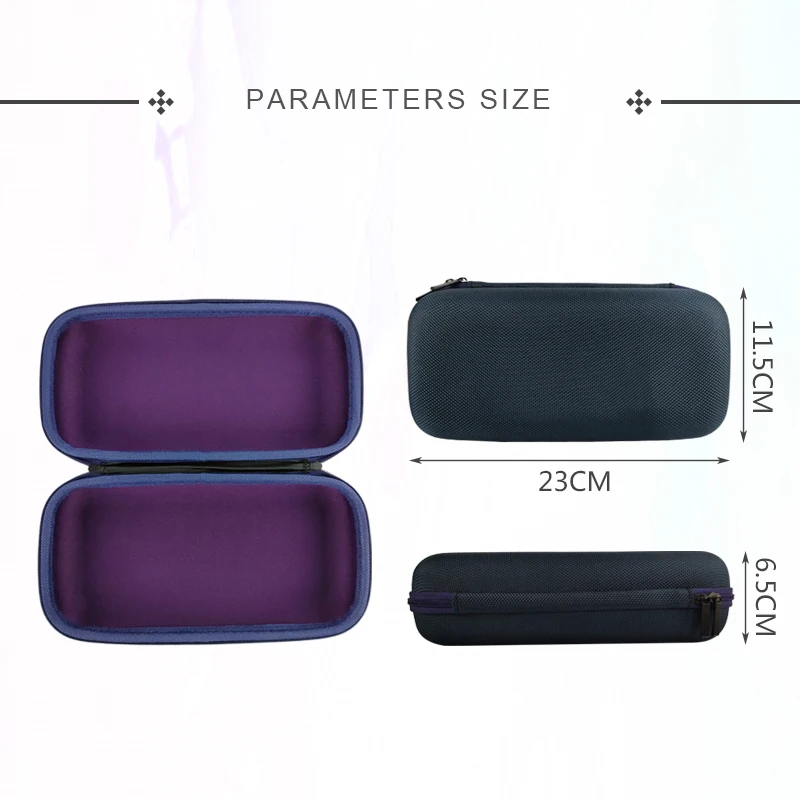 Factory Wholesale Power Bank Case Portable Shockproof Power Source Case Large Capacity Electronic Case