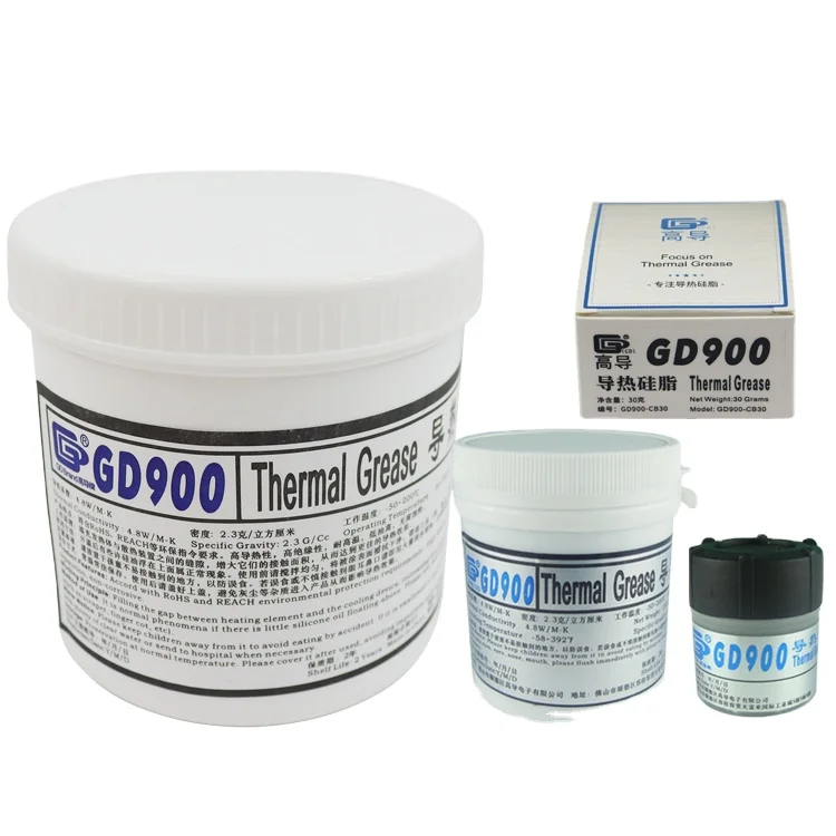 Gray High Performance small package gd900 thermal paste