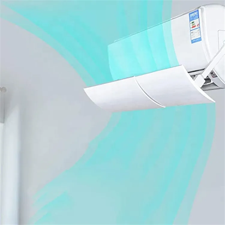 Hot Sale Anti-straight Blow Adjustable Air Conditioning Windshield Split Air Conditioner Parts Wind Deflector