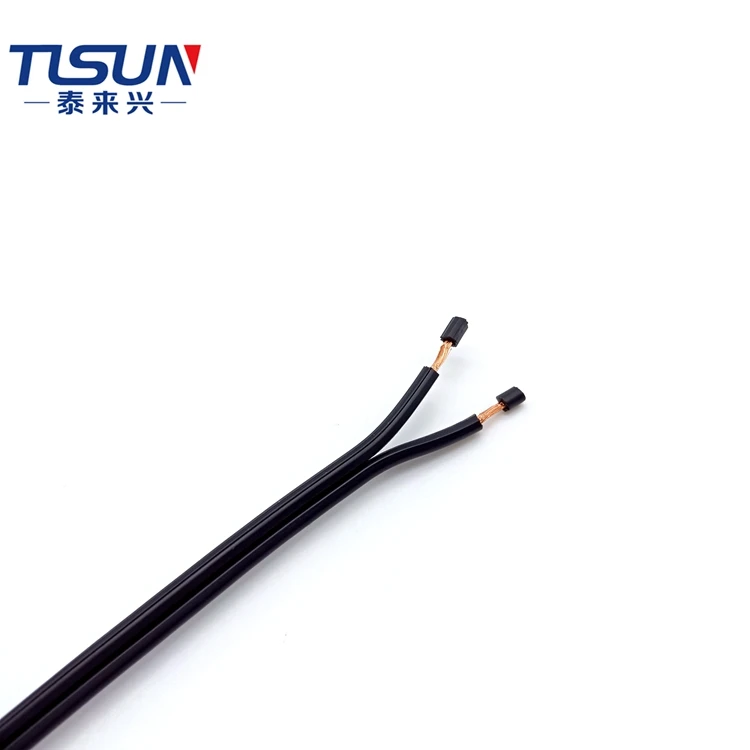 Tlsun согласно сертификату UL 18AWGX2C ПВХ оболочка SPT-1 плоский кабель Шнур для лампы