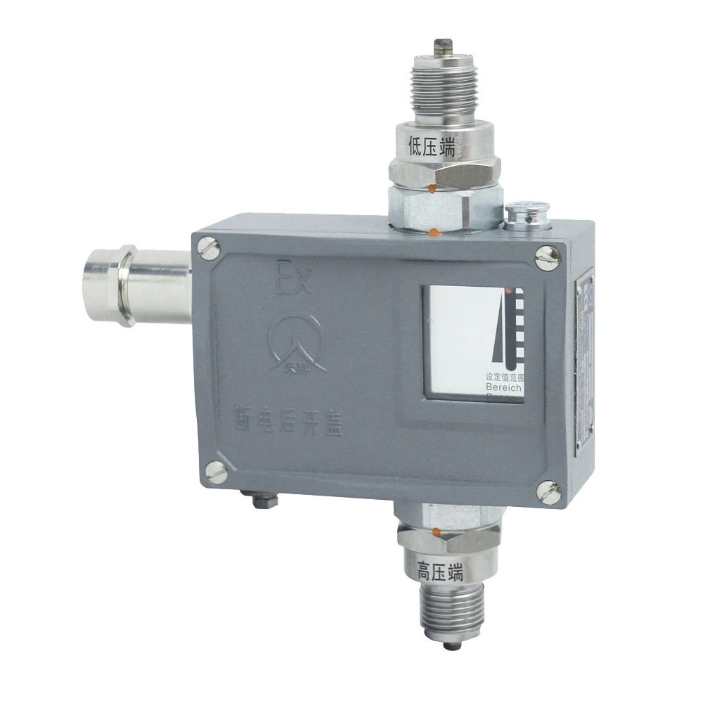 Tianli 530/7DD   Differential Pressure Switches 530/7DD  Explosionproof Differential Pressure Switches for gas and fluid