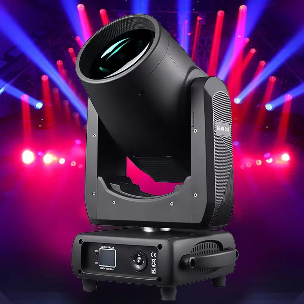 Dmx Control 380w Sharpy Super Beam 380 Watt 20r Beam Moving Head Light Professional Stage Lighting Equipment
