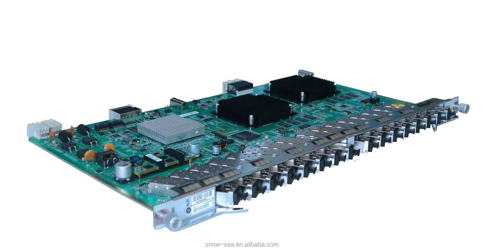 ZTE C320 16 PON Port GPON OLT with 1 Set 16 PON Port Business Card and 16pcs C++ GPON SFP