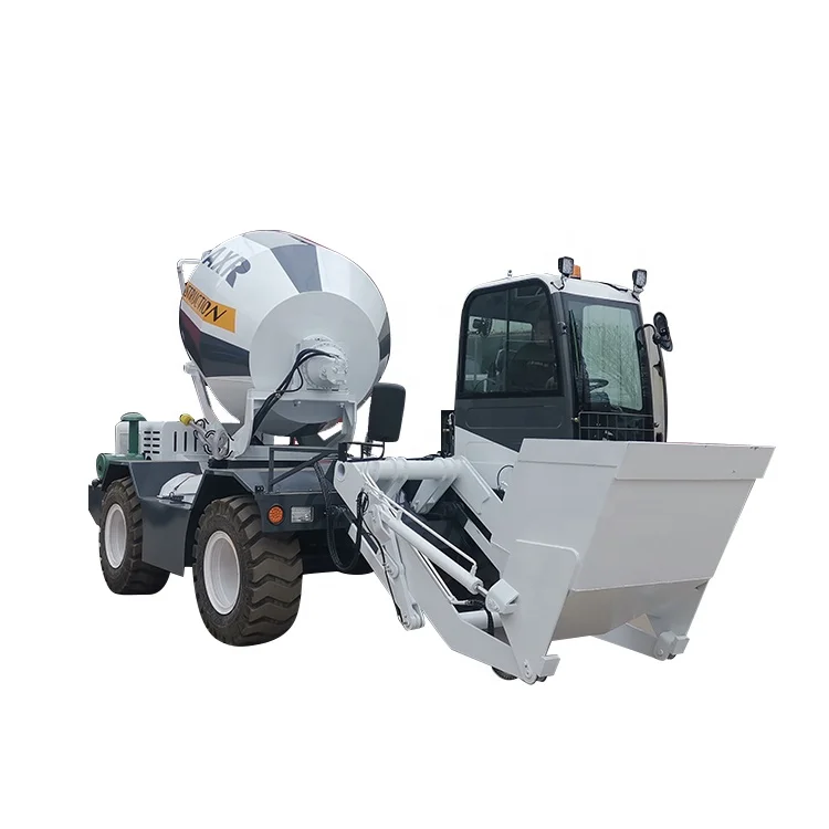 Zhiyang Machinery Factory Self-loading Concrete Mixer Truck