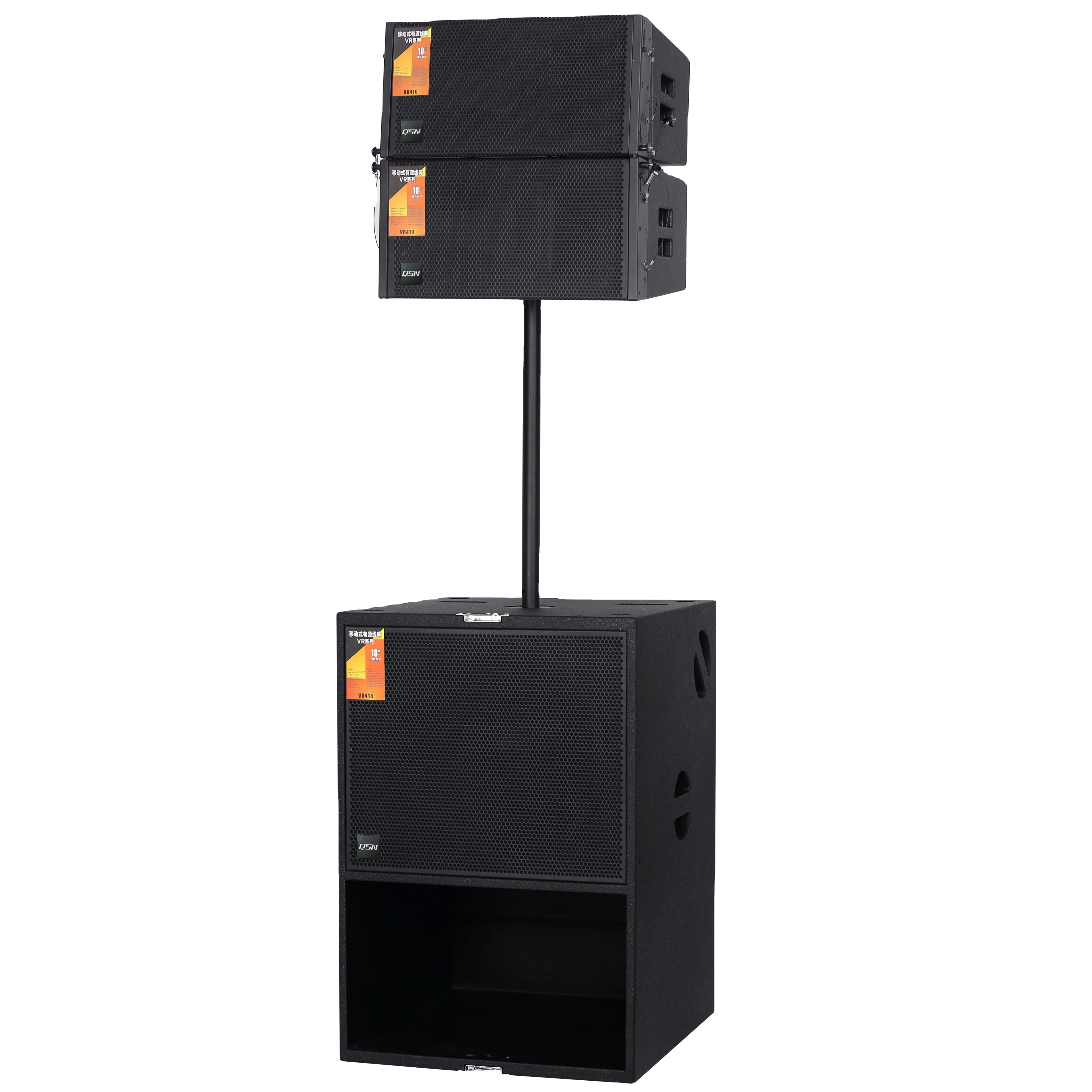 Pro audio sound system VR410 Bidireccional y completo 2 WAY FULL RANGE stage line array MINI speaker DSP
