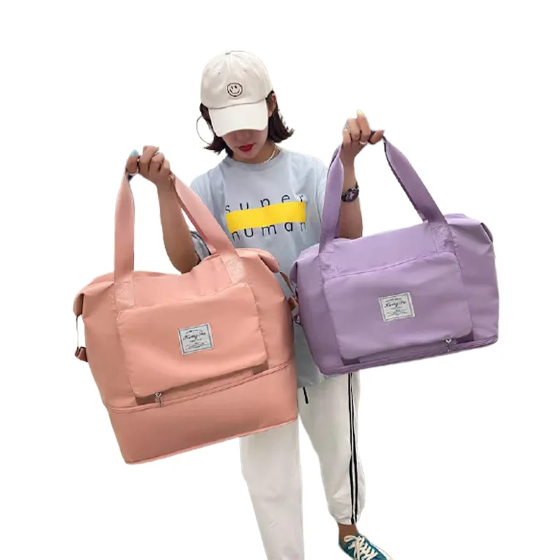 Dropshipping Single Shoulder High Capacity Large-capacity Portable Folding Expansion Travel Bag