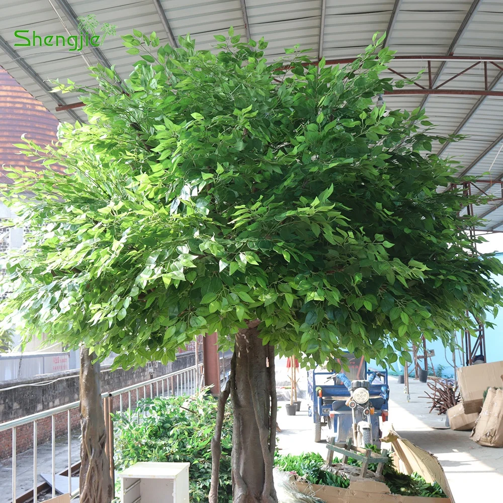 Quality artificial plants and trees/artificial synthetic decorative ficus trees big trunk