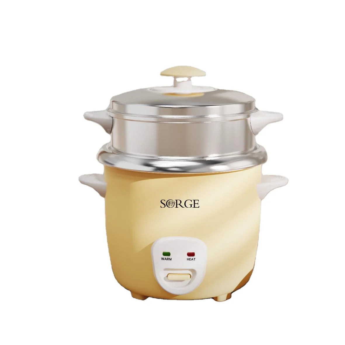 Sorge Mini Multi-function Stainless Steel Rice Cooker with Steamer