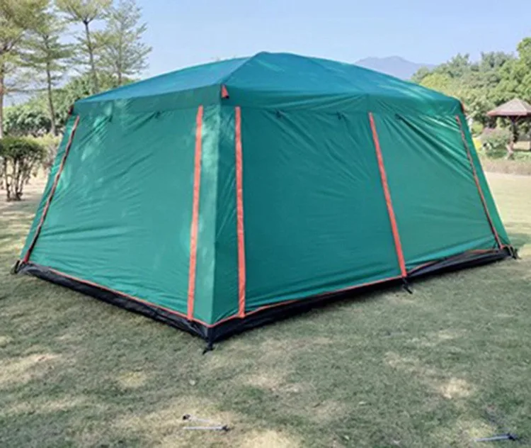 Family Glamping Travel Camping Tent 5-8  Luxury OutdoorDouble Layers Family Waterproof Folding Tent
