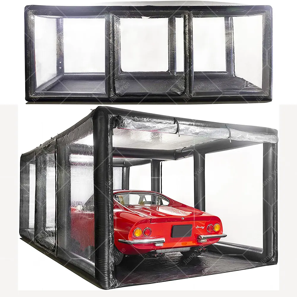 Air Tight PVC Inflatable Garage Tent Portable Inflatable Car Cover Spray Paint Tent For Sale