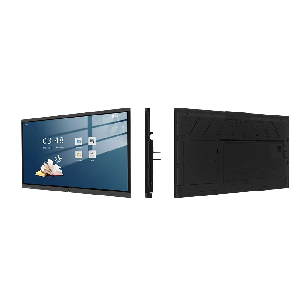 65 Inch Multi Touch Digital Smart Board Screen With Wall Mount Interactive Flat Panel