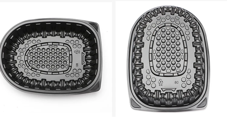 High Quality Takeaway Box Handle Roast Chicken Plastic Container