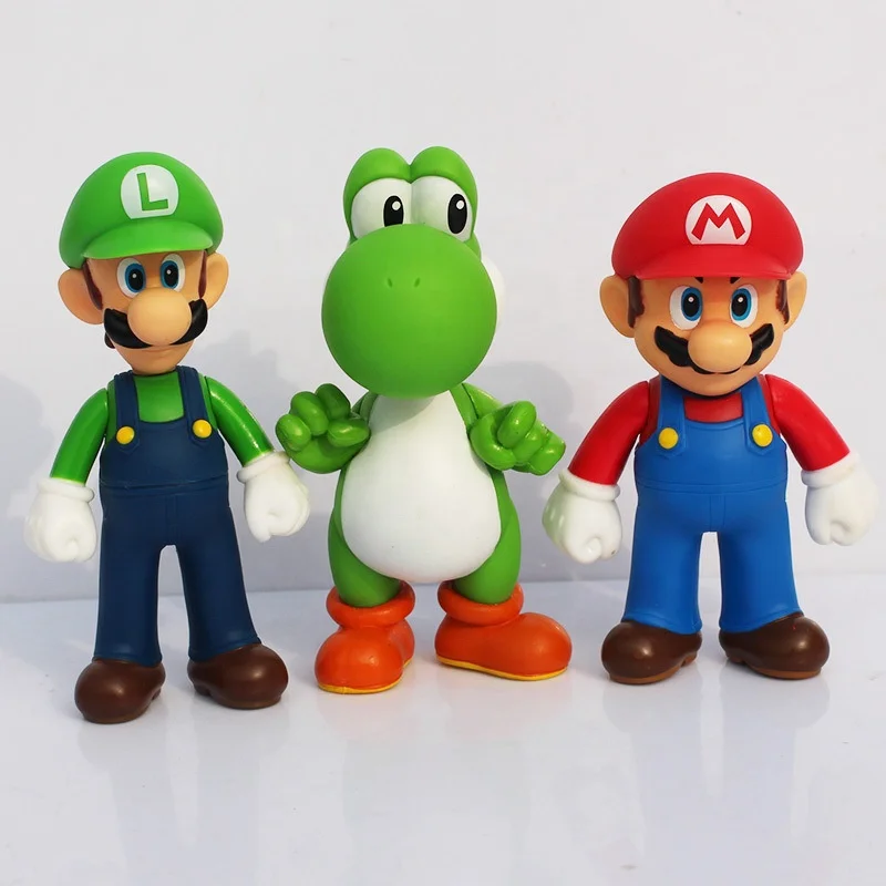 OEM 5 Inch Cartoon Mario Action Figures PVC Figures Toy M-264