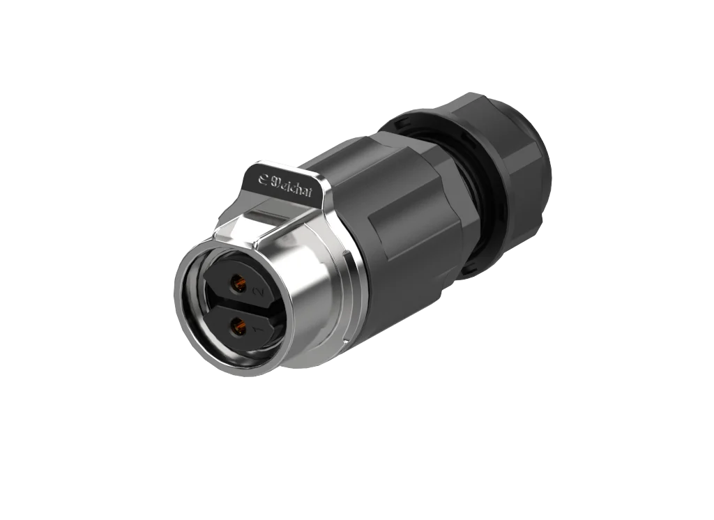 LP20 9 Pin Electrical Terminal Wiring Connecting Outdoor LED Garden Lighting PA66 Plastic IP68 Waterproof Cable Connector