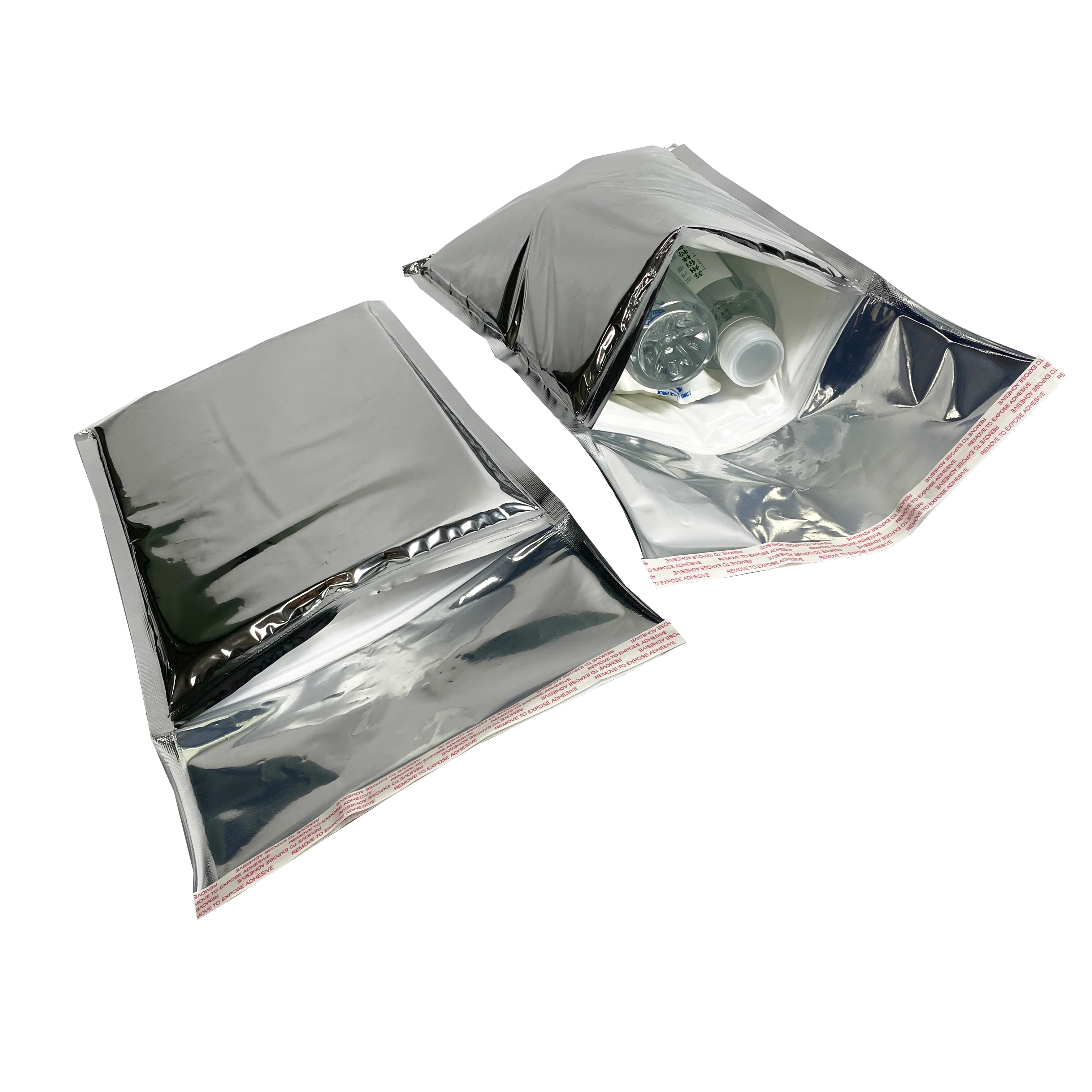 Manufacturer custom 24-48 hours food transport zipper aluminum foil thermal insulation bag