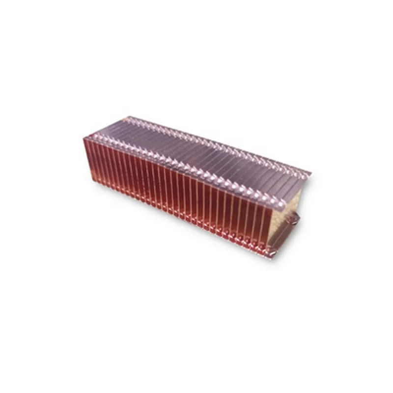 Precision Custom-made Computer Radiator Sheet Metal Stamping Aluminum Copper Heat Sink Parts