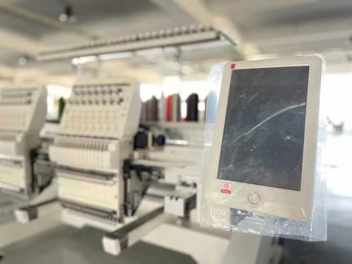 PROEMB professional high speed 1200rpm 12 needle sewing Cap embroidery machine Computerized 2 head embroidery machine