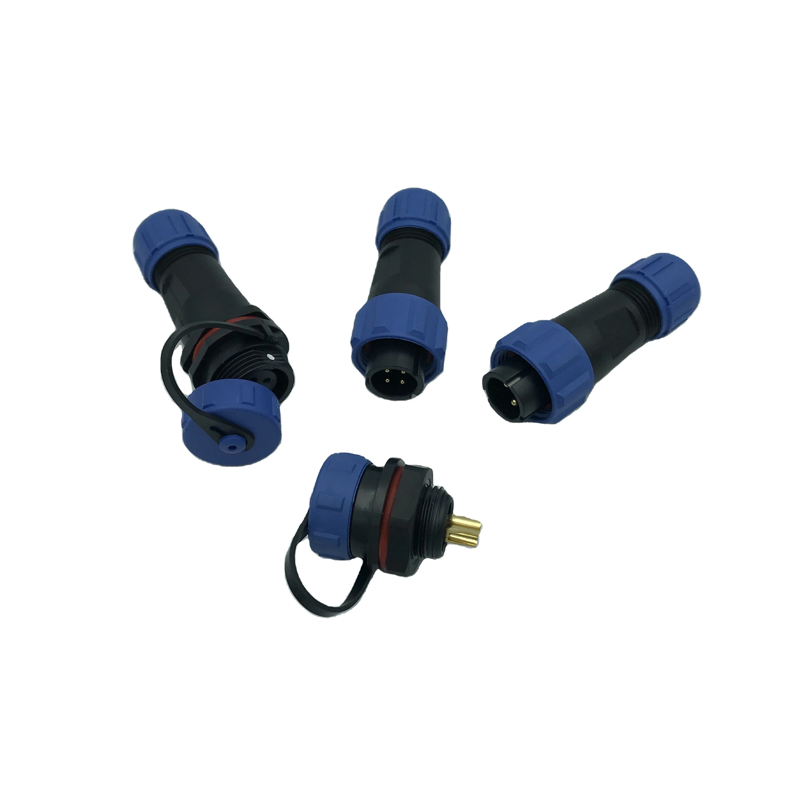 M13 2 3 4 5 6 7 9 pin welding connector male female