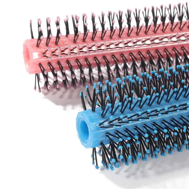 Custom Logo Good Quality Cheap Price Roller Comb Hair Dryer Hair Straightener Styling Curly Hair Combs For Home And Barber Shop