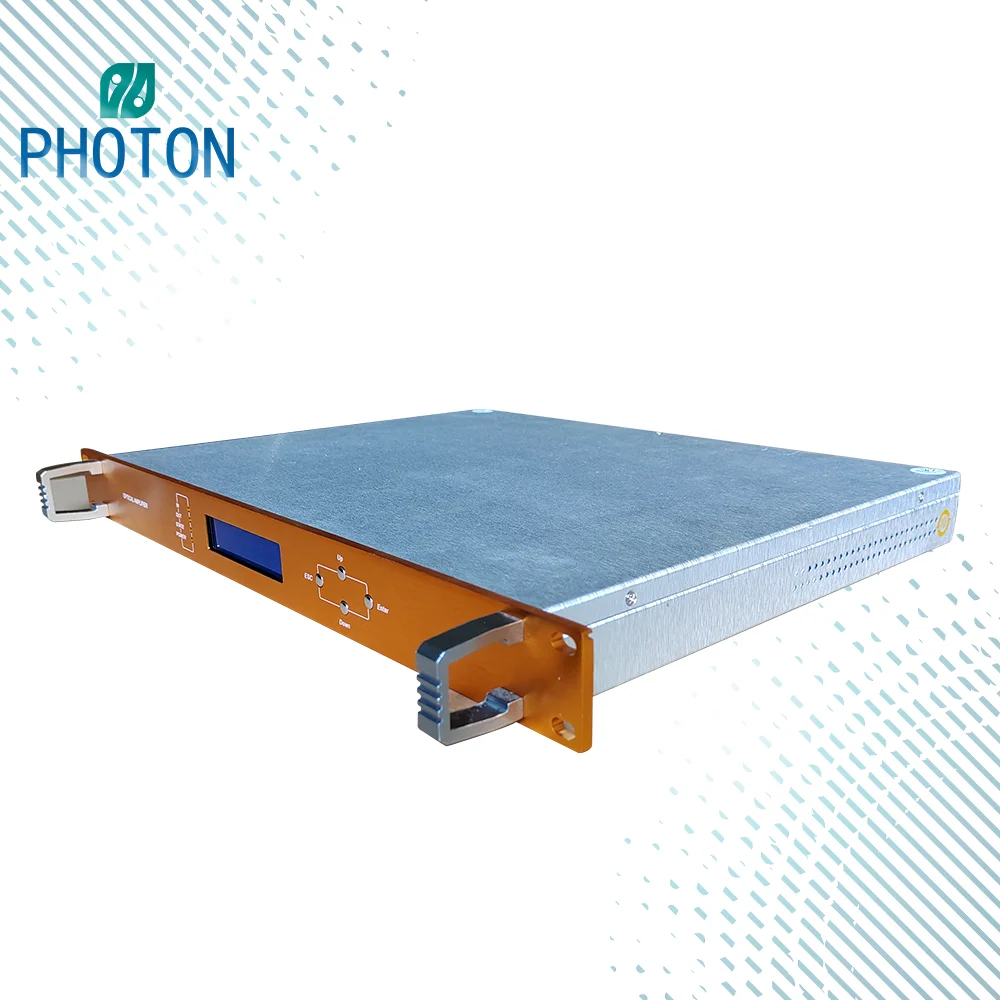 High Quality Mini 1U 16dBm EDFA 4 Port 1550nm Optical Amplifier