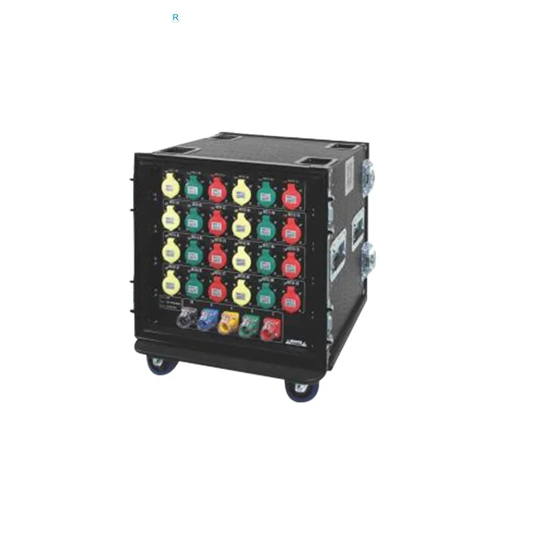 The latest style portable Electrical Power Distribution Boxes distro box equipment box Outdoor event stage big power