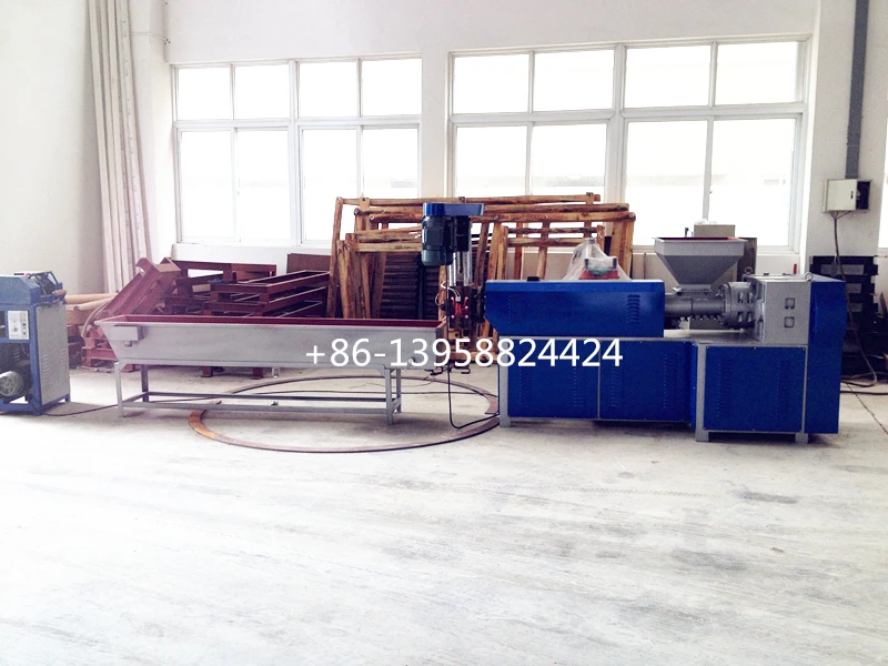plastic waste recycling machine