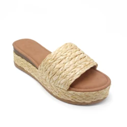 Ladies Platform Shoes 2020 Fashion Slippers For Women Slip On Comfortable Increased Internal 5.5CM