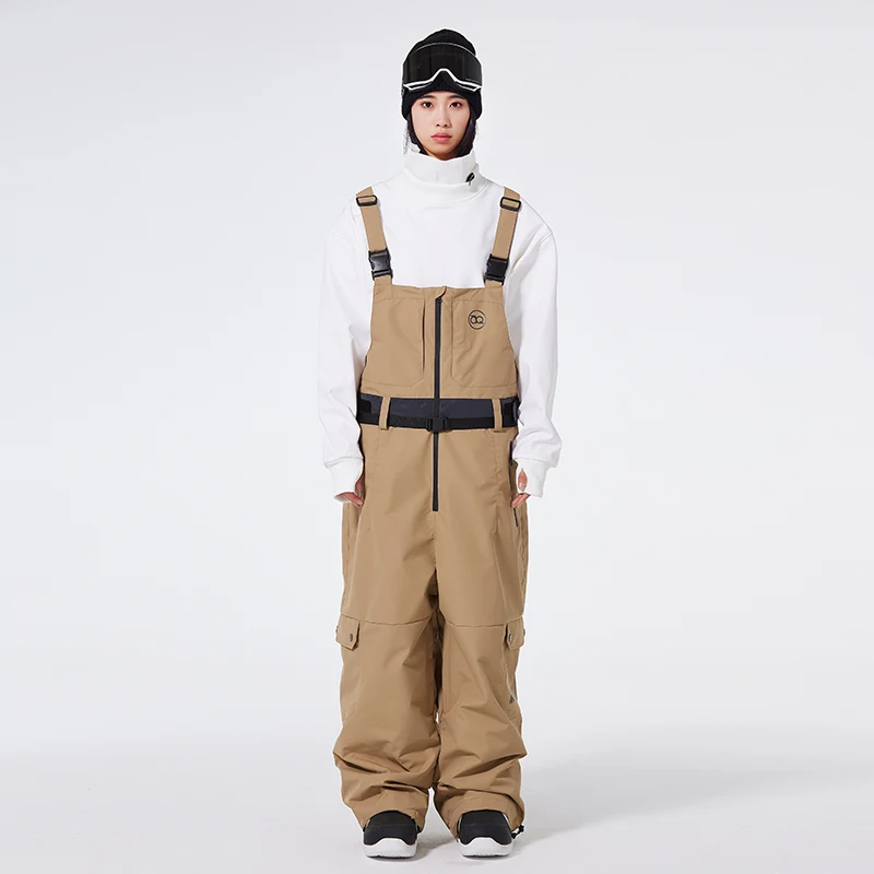 Custom insulated windproof and waterproof ski suit for adults snowboard pants and ski pants winter outdoor sports overalls