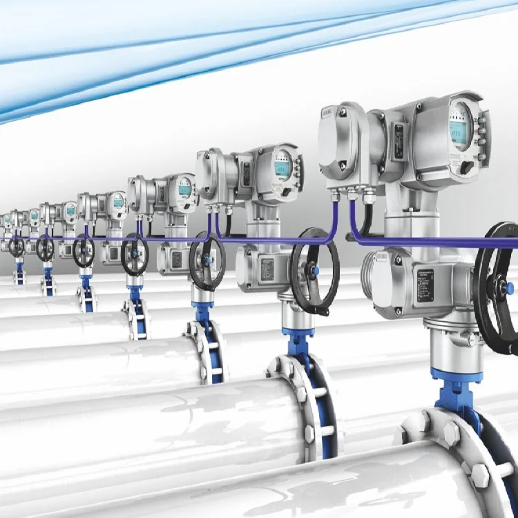 The Flow Control Valve Skid Is Equipped with Auma Electric Valve SQV and SQRV Serial Variable Frequency Actuators