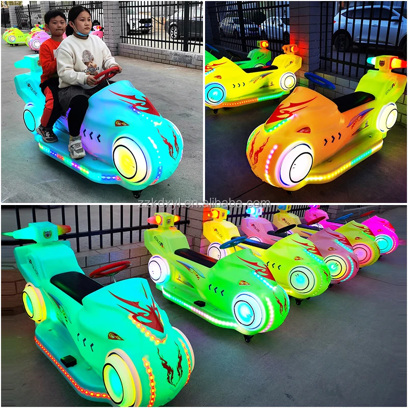 Outdoor Children play equipment electric bumper cars new patrol motorcycle square stalls do business toys