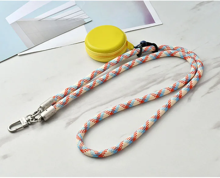 For Most Smartphone Detachable Lanyard Adjustable Crossbody Rope Around Neck With Phone Patch Mobile Phone Case Strap