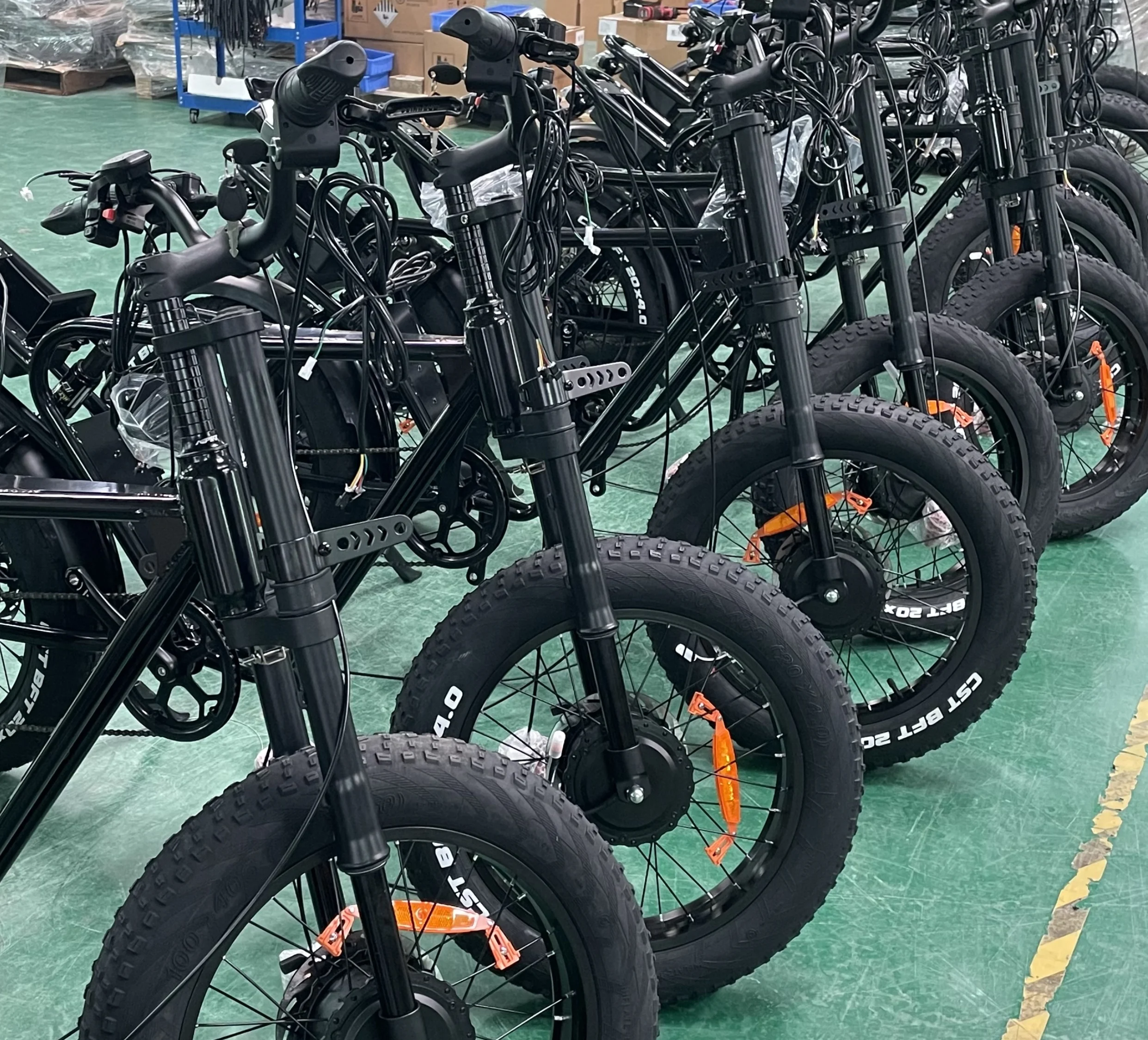 20-Inch Super Long Range Dual Motor Electric Bike 52V Fat Tire 2000W High Torque Lithium Battery Power Featuring Disc Frame