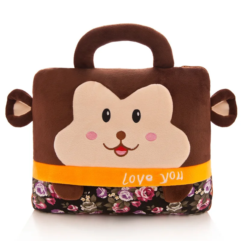 High Quality Fleece Nap Car Sofa 2 in 1 Car Airplane Pillow Blankets Cute Cushion Pillow Quilt Blanket