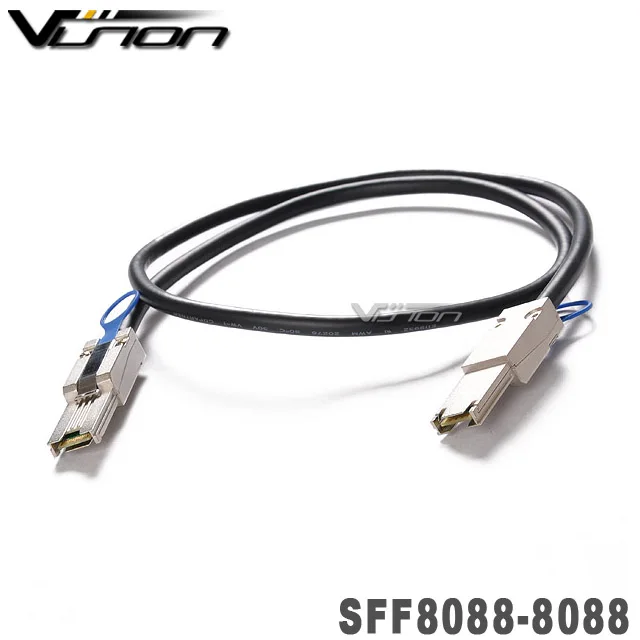 External Mini SAS 26pin (SFF-8088) Male to Mini SAS 26 (SFF-8088) Male Cable, 1.0M