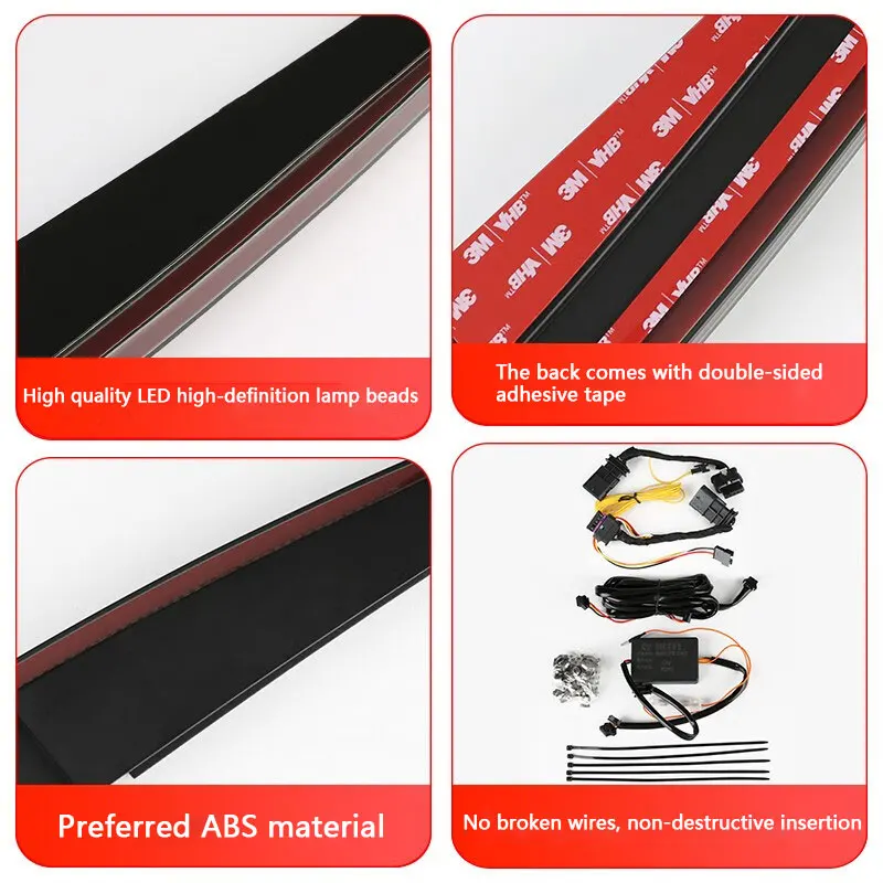 It is suitable for upgrading the dynamic taillight strip of for Tesla Y model through the taillight of Model3