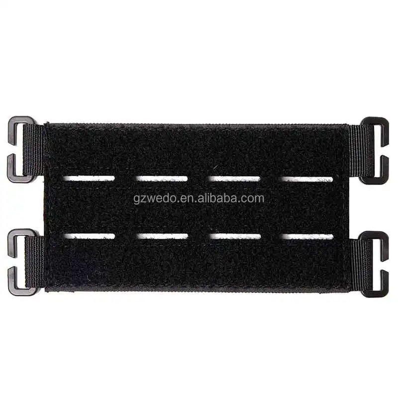 Molle Patch Panel with Laser Cutting Loop, Molle Patch Display Holder for Backpack, 6X3.2 Mini Molle Patch Board