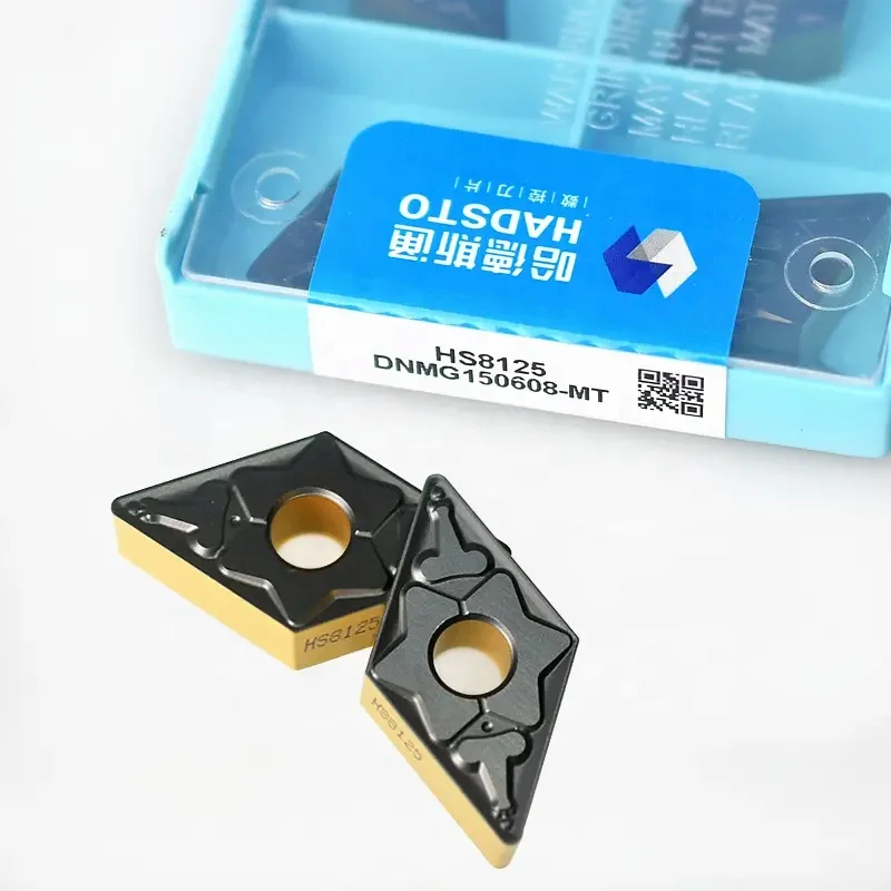 HADSTO DNMG150608-MT HS8125 DNMG150604 DNMG 1506 12 CNC Lathe Turning Tools Tungsten Carbide Inserts Cutter Blade Cutting Tools