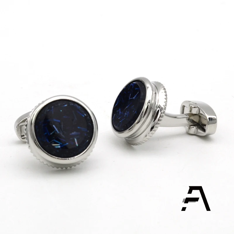 Акриловые Синие запонки