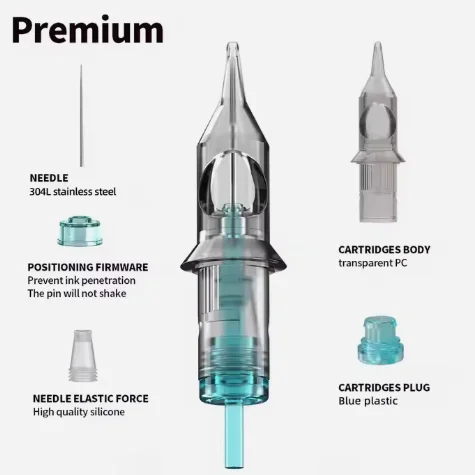 Iman Tattoo Kit, with Tattoo Power Supply Tattoo Needles , Complete Tattoo Kit for Beginners Professional tattoo supplies