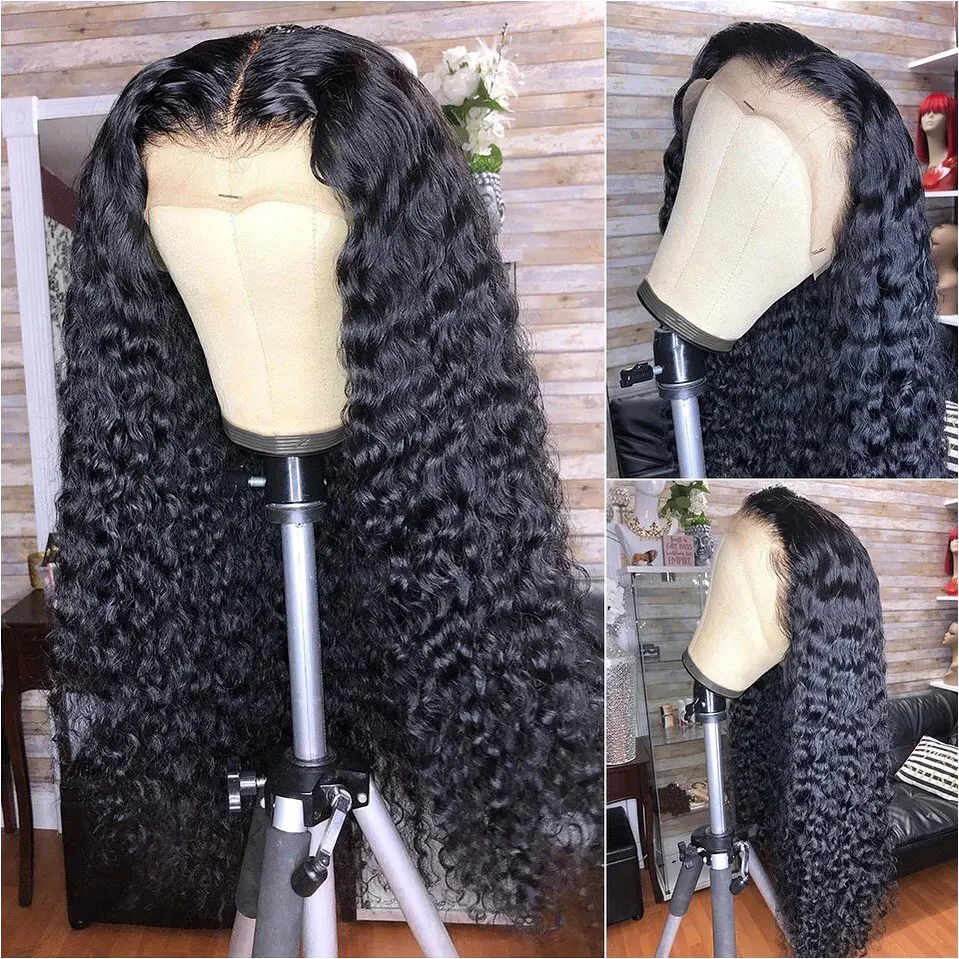 Cheap Wholesale Brazilian 100% Human Hair HD Transparent full lace 360 4x4 Lace front glueless Ombre Brown Wigs For Black Women
