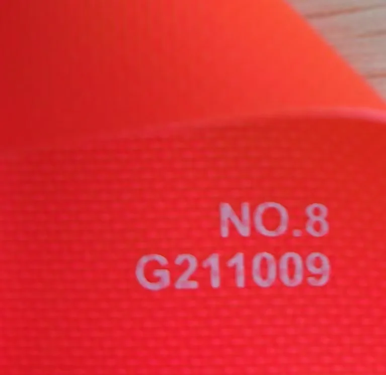 White TPU fabric for canoes and kayaks