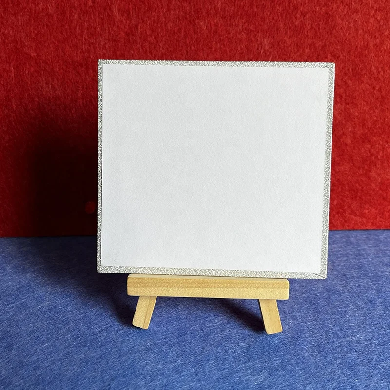 white paper board blank shikishi card coloring shikishi board for anime DIY