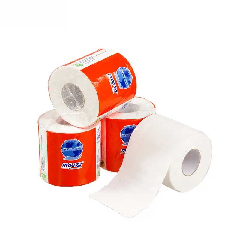 Wholesale Hot Sale 5 ply toilet paper jumbo roll tissue paper towel raw material of toilet paper
